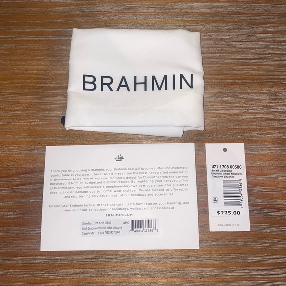 NWT! Small Georgina - Ultraviolet Ombre Melbourne Crossbody - Picture 14 of 16